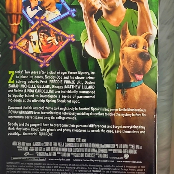 Vintage 90s Y2K Scooby-Doo VHS Cassette Tape Bundle of Four Collectible Rare - Picture 11 of 16